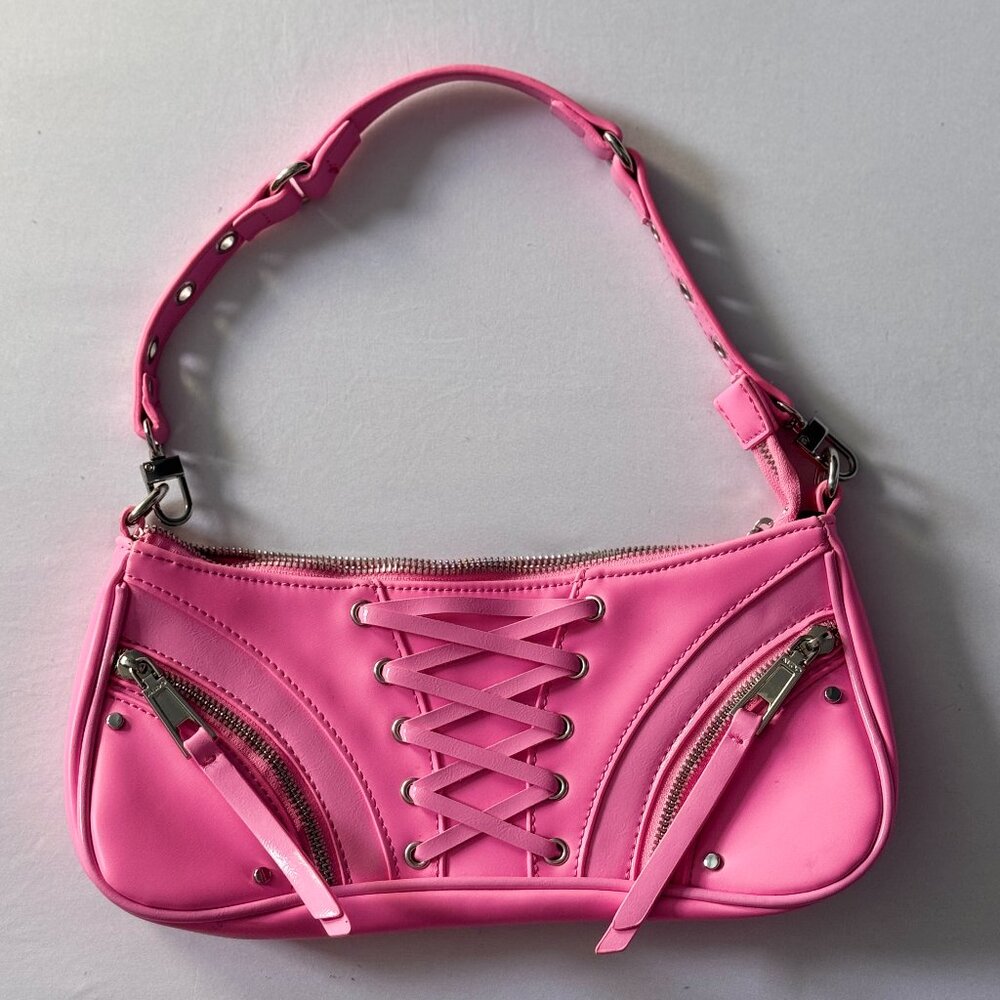 Bubblegum Y2K Corset Shoulder Bag